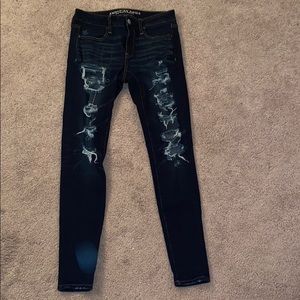 American eagle ripped jeans